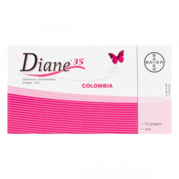  DIANE 35 - CIPROTERO + ETINILESTRA - CJA x 21 GRA