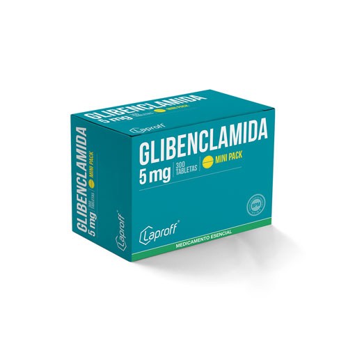  GLIBENCLAMIDA 5 mg - CJA x 300 TAB
