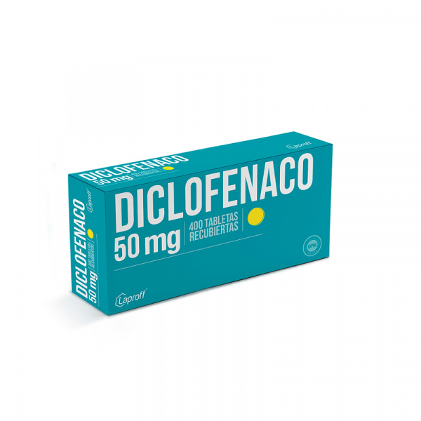  DICLOFENACO 50 mg - CJA x 400 TAB