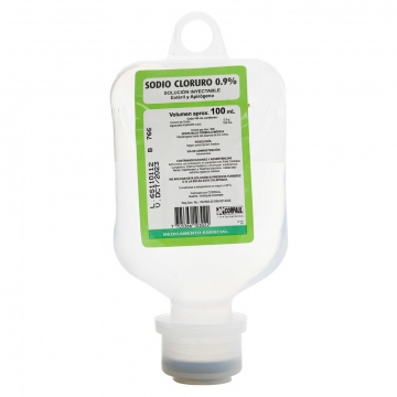  CLORURO DE SODIO 0.9% ENVASE PLASTICO x 100 mL