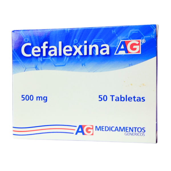  CEFALEXINA 500 mg - CJA x 50 TAB
