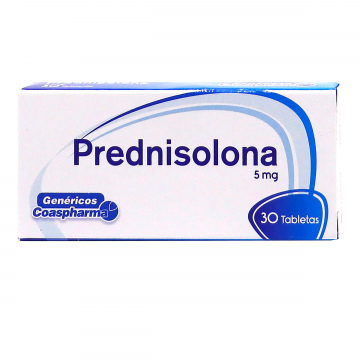  PREDNISOLONA 5 mg - CJA x 30 TAB