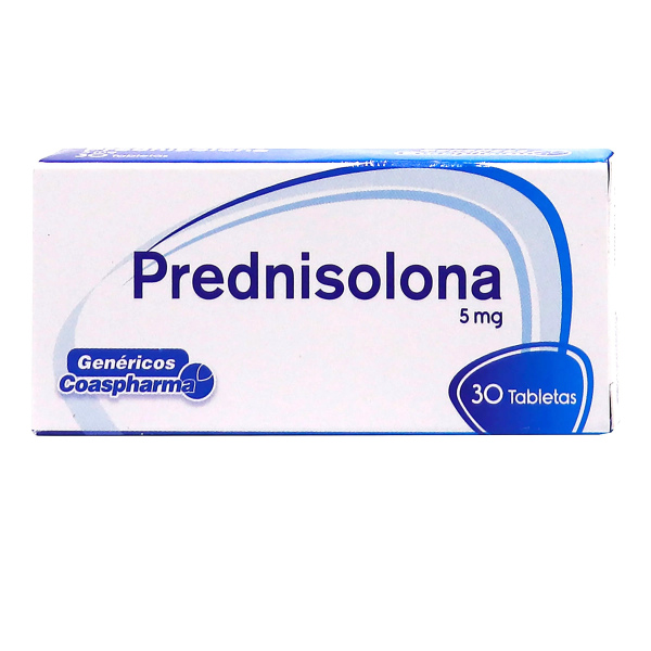  PREDNISOLONA 5 mg - CJA x 30 TAB