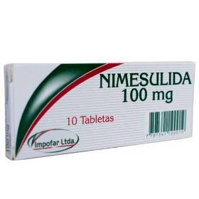 NIMESULIDA 100 mg - CJA x 10 TAB