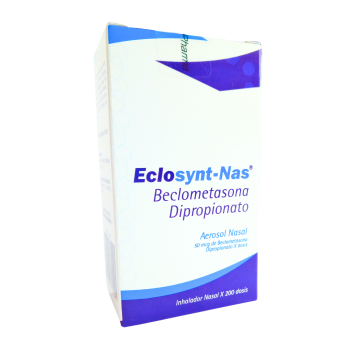 ECLOSYNT-NAS - BECLOMETASONA 50 mcg - INHAL x 200 DOSIS