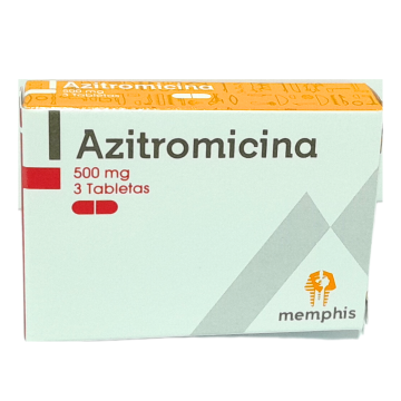 AZITROMICINA 500 mg - CJA x 3 TAB