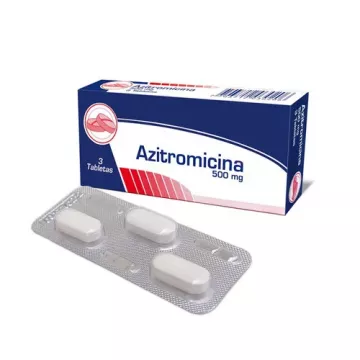  AZITROMICINA 500 mg - CJA x 3 TAB