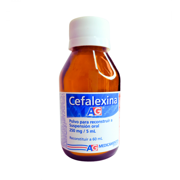 CEFALEXINA - 250 mg / 5 mL - FCO x 60 mL SUSP