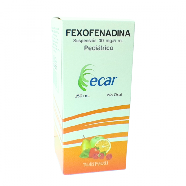  FEXOFENADINA 30 mg / 5 mL - FCO x 150 mL SUSP