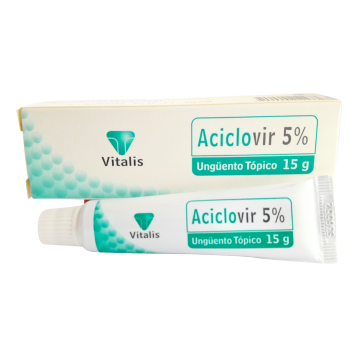  ACICLOVIR 5% - TBO x 15 g UNGÜENTO