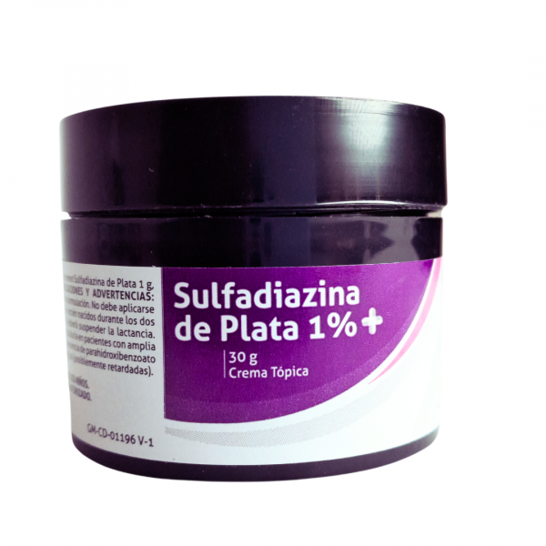 Sulfadiazina De Plata 1% - Pte X 30 G Crema