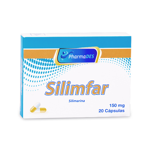 SILIMFAR - SILIMARINA 150 mg - CJA x 20 CAP