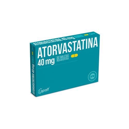 ATORVASTATINA 40 mg - CJA x 30 TAB