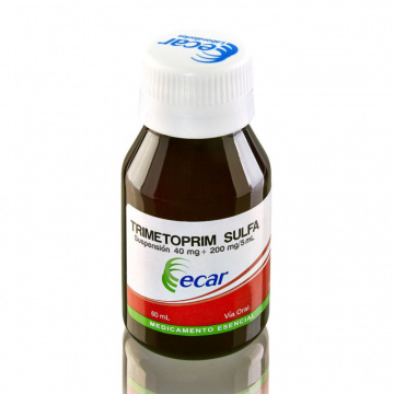 TRIMETOPRIM SULFA 40 mg / 200 mg - SUSP x 60 mL