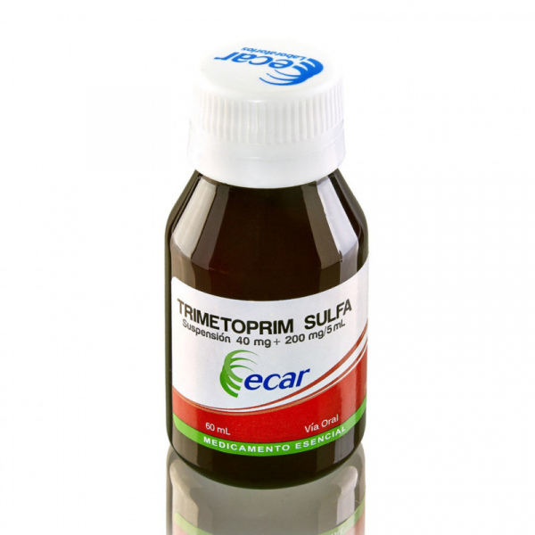 TRIMETOPRIM SULFA 40 mg / 200 mg - SUSP x 60 mL