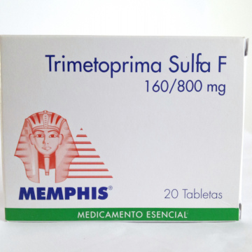 TRIMETOPRIMA SULFA F 160/800 mg - CJA x 20 TAB