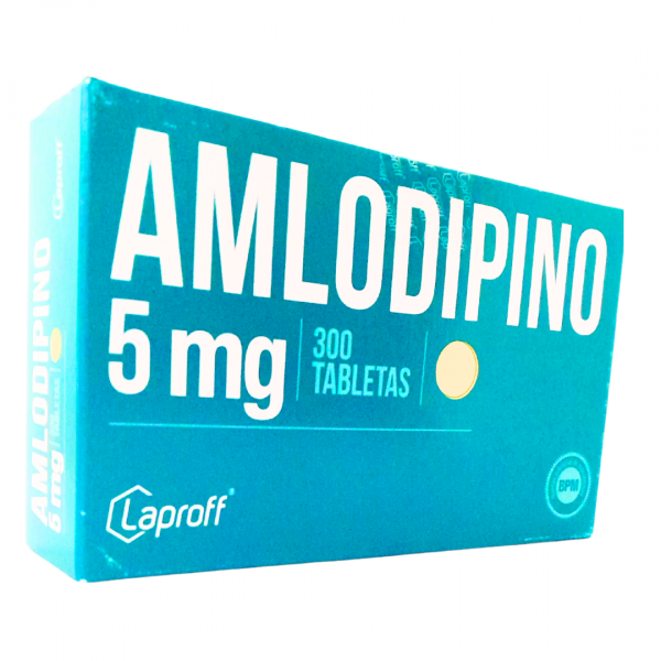  AMLODIPINO 5 mg - CJA x 300 TAB