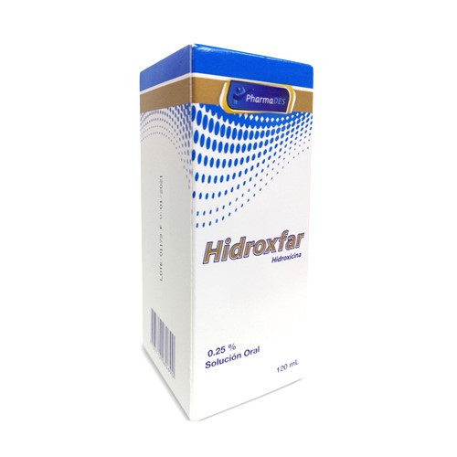  HIDROXFAR - HIDROXICINA 0.25 % - FCO x 120 mL