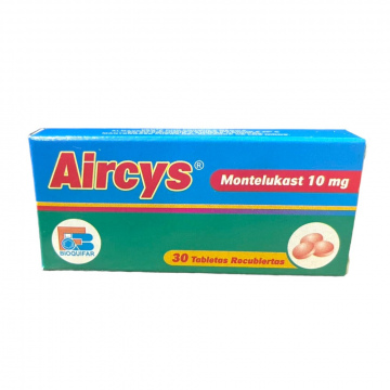 AIRCYS - MONTELUKAST 10 mg - CJA x 30 TAB