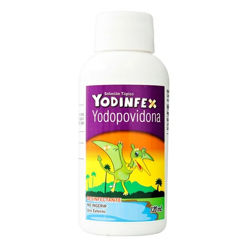 YODINFEX - YODOPOVIDONA 10 g / 100 mL - FCO x 120 mL