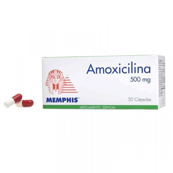  AMOXICILINA 500 mg - CJA x 50 CAP