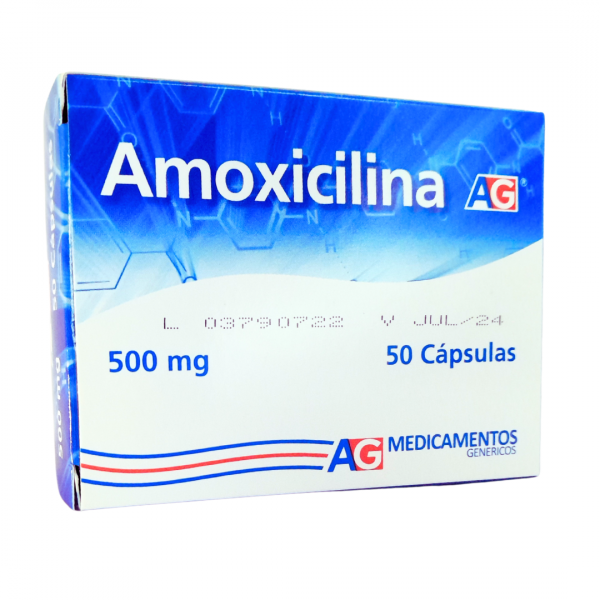 AMOXICILINA 500 mg - CJA x 50 CAP