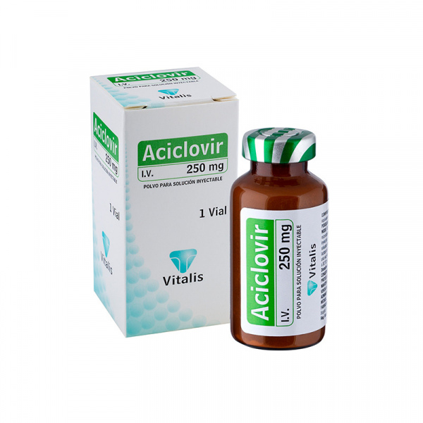  ACICLOVIR 250 mg - CJA x 1 VIAL