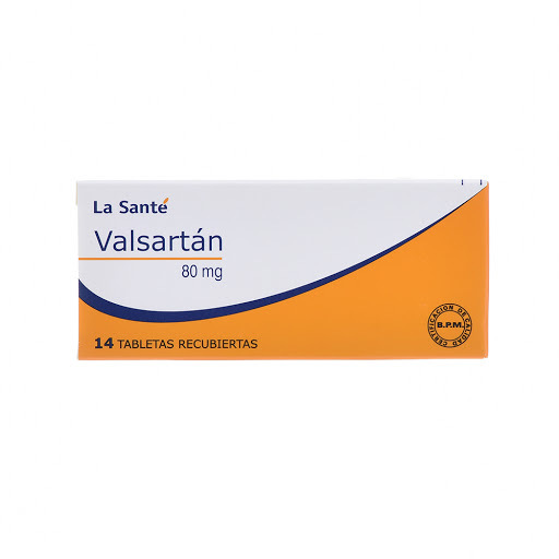  VALSARTAN 80 mg - CJA x 14 TAB