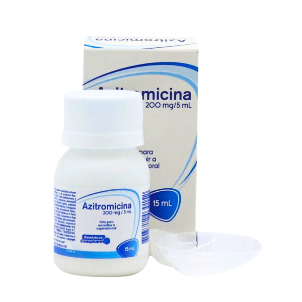  AZITROMICINA 200 mg / 5 mL - FCO x 15 mL SUSP