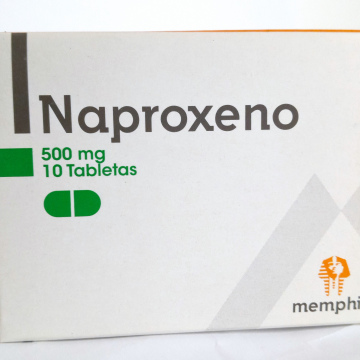 NAPROXENO 500 mg - CJA x 10 TAB