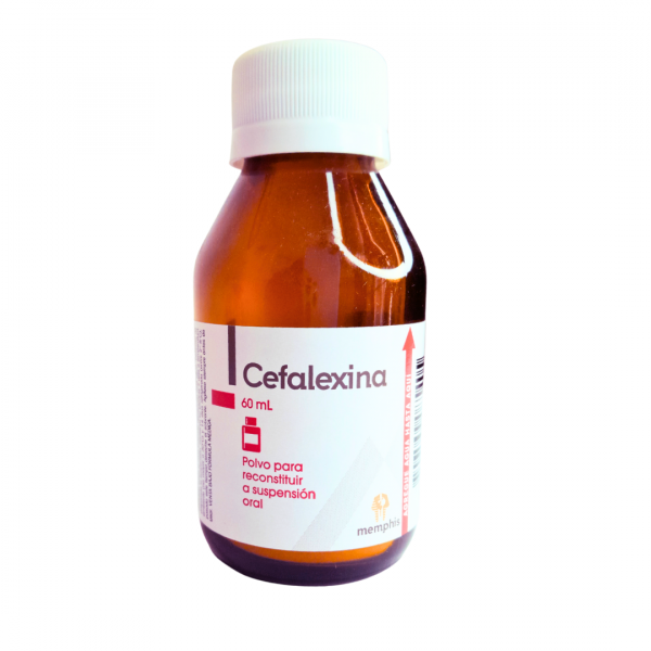  CEFALEXINA - 250 mg / 5 mL - FCO x 60 mL SUSP
