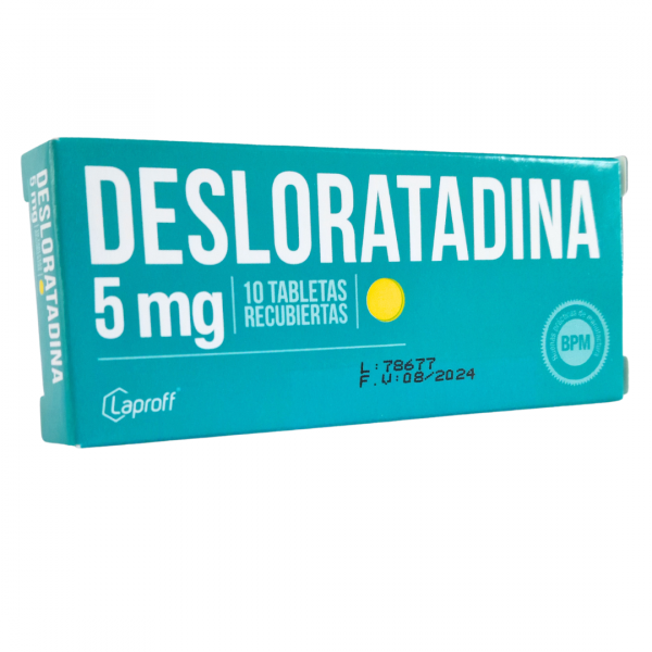  DESLORATADINA 5 mg - CJA x 10 TAB