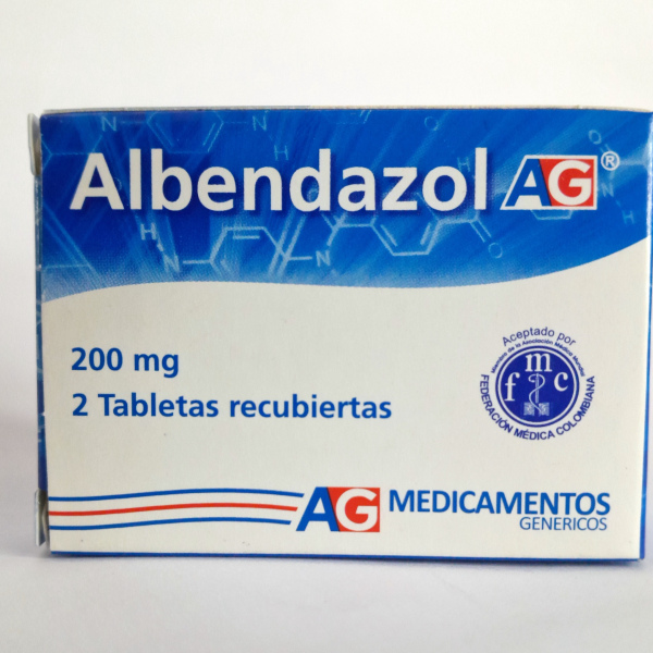ALBENDAZOL 200 mg - CJA x 2 TAB