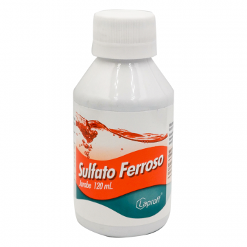 SULFATO FERROSO - FCO x 120 mL JBE