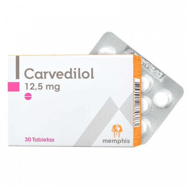  CARVEDILOL 12.5 mg - CJA x 30 TAB