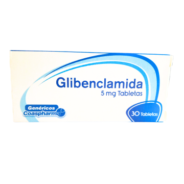  GLIBENCLAMIDA 5 mg - CJA x 30 TAB