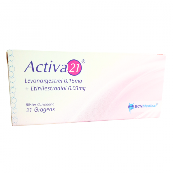   ACTIVA 21 - LEVO 0.15 mg + ETINILE 0.03 mg - CJA x 21 GRA