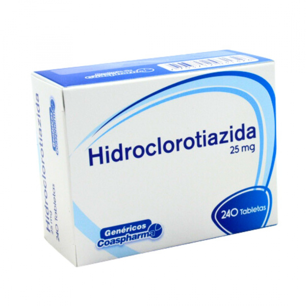  HIDROCLOROTIAZIDA 25 mg - CJA x 240 TAB
