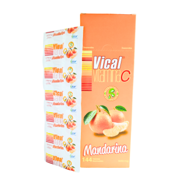  VICAL NARANJA - VITAMINA C 500 mg - CJA x 144 TAB