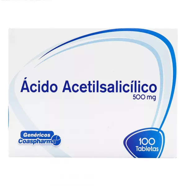  ACIDO ACETILSALICILICO 500 mg - CJA x 100 TAB