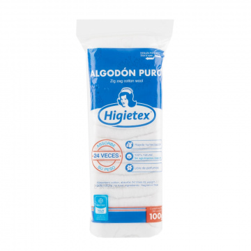  ALGODON HIGIETEX - PTE x 100 g