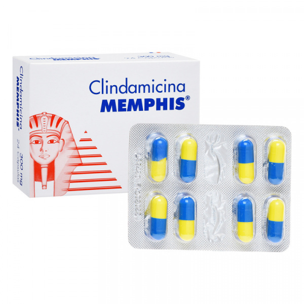  CLINDAMICINA 300 mg - CJA x 24 CAP