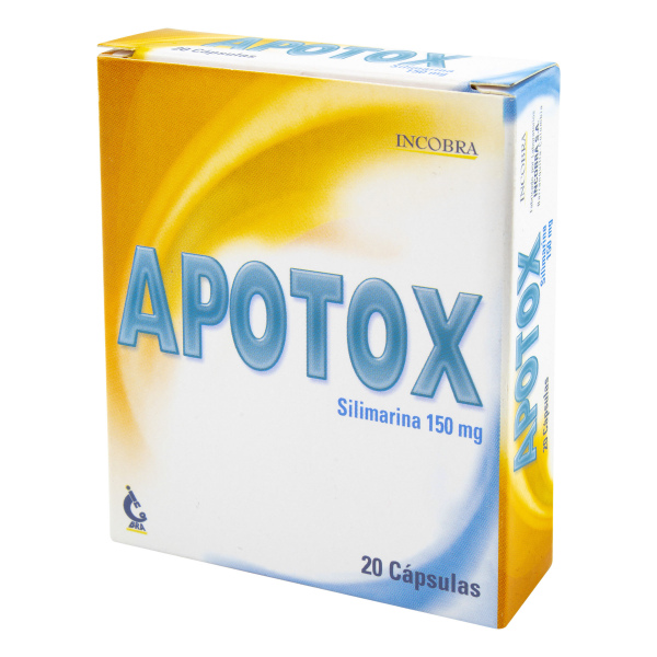  APOTOX - SILIMARINA 150 mg - CJA x 20 CAP