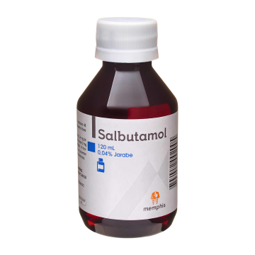  SALBUTAMOL 0.04% - FCO x 120 mL JBE