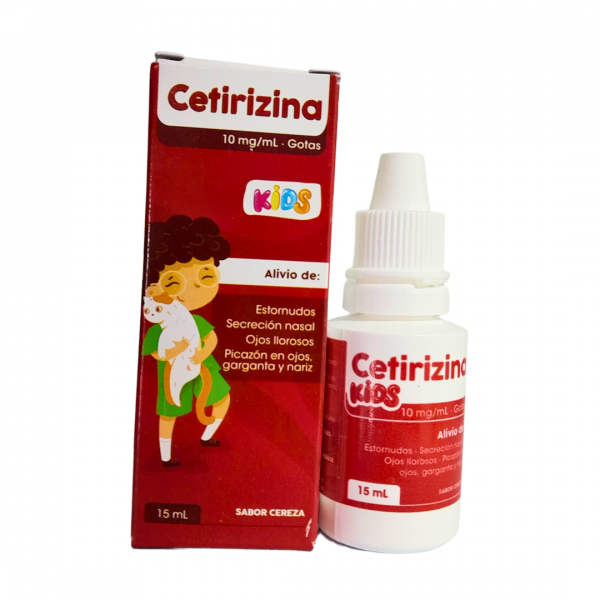  CETIRIZINA 10 mg /mL - GTO x 15 mL GTS