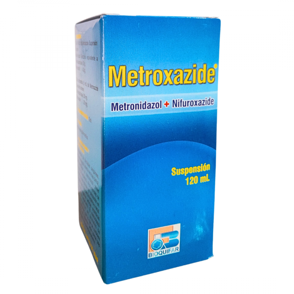  METROXAZIDE - METRODINAZOL+ NIFUROXAZIDE - FCO x 120 mL SUSP