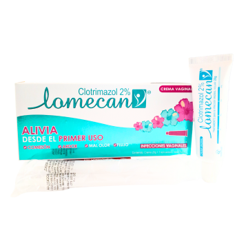  LOMECAN - CLOTRIMAZOL 2% - TBO x 20 g CREMA VAGINAL