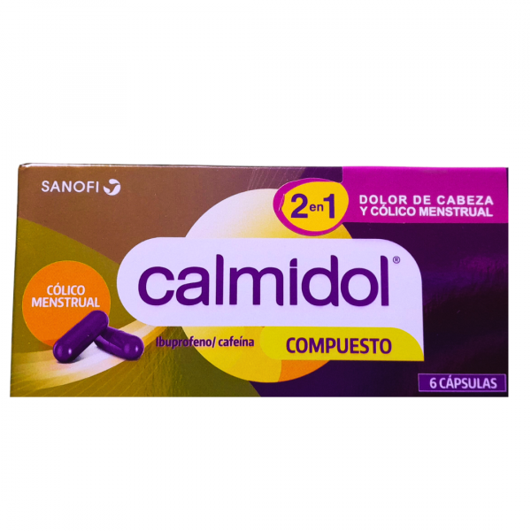  CALMIDOL COMPUESTO - CJA x 6 CAP