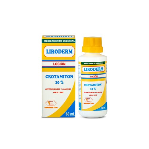  LIRODERM - CROTAMITON 10 % - GTO x 60 mL