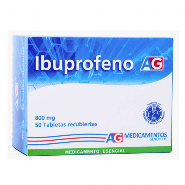  IBUPROFENO 800 mg - CJA x 50 TAB